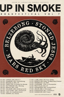 Up in smoke vol7 : Mars Red Sky + stoned jesus + belzebong