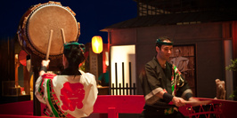 Danse et tambour japonais: concert, conférence et ateliers