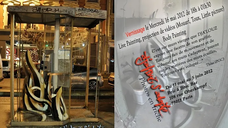 DJA'LOUZ FAIT SON VERNISSAGE