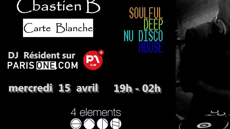Soirée CARTE BLANCHE au 4 éléments