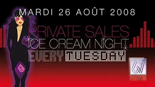 Private Sales party 'Ice cream night'