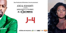 Joe + Ashanti à l'Olympia