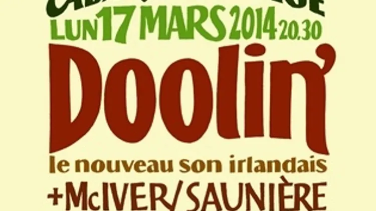 Fête de la Saint-Patrick : Doolin' + duo McIver-Saunière
