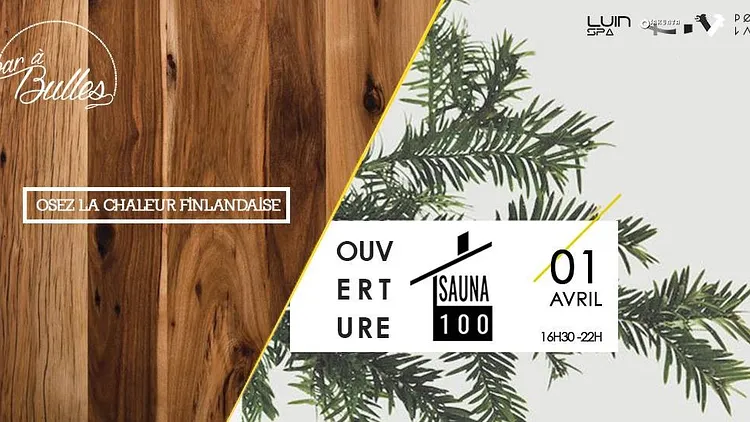 SAUNA 100 au Bar à Bulles