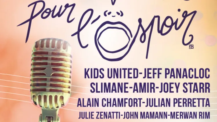 Leurs Voix Pour l'Espoir - Le 21 Septembre à l'Olympia