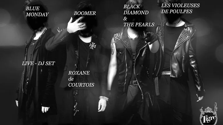 BLUE MONDAY / / BOOMER  BLACK DIAMOND & THE PEARLS