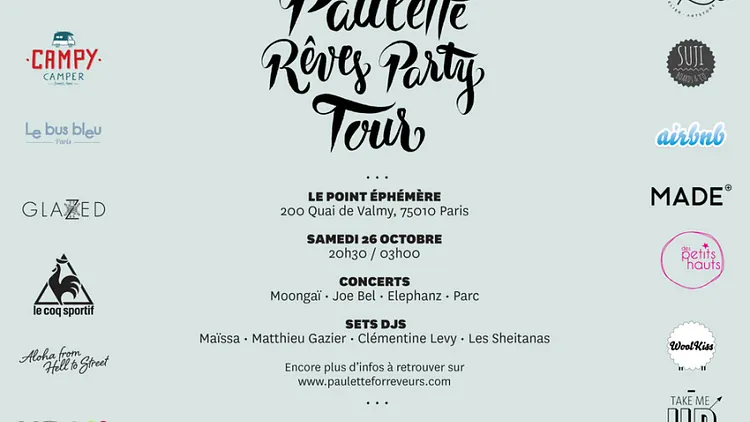 La Paulette Rêve Party