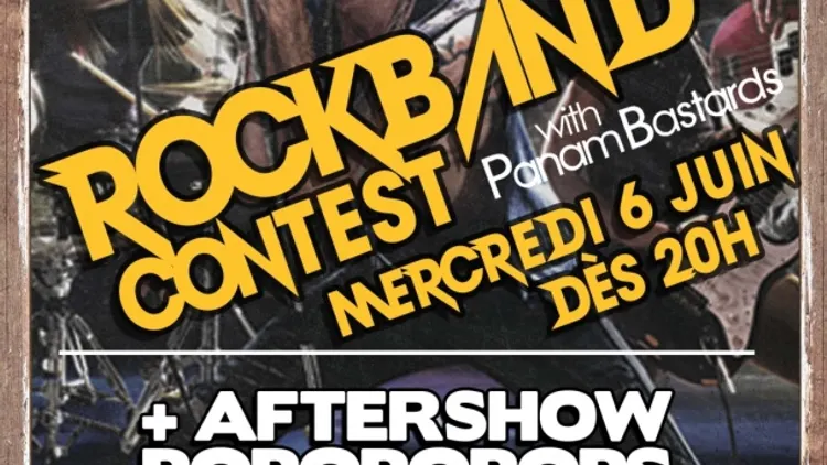 Soirée Athlètes de la nuit : Rock Band Contest with Panam Bastards + Aftershow The Popopopops