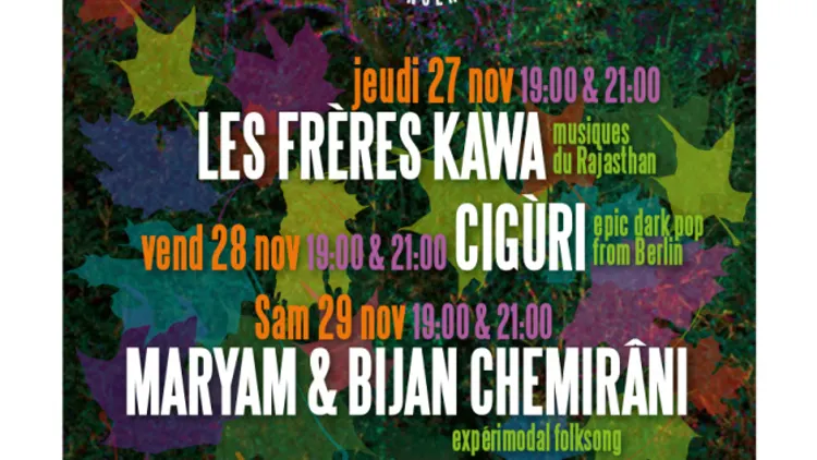 Festival des Musiques TROIS 6 NEUF à l’Atalante