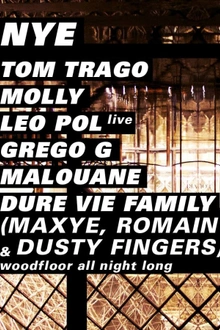 Concrete NYE: Tom Trago x Molly x Leo Pol x Grego G x Malouane
