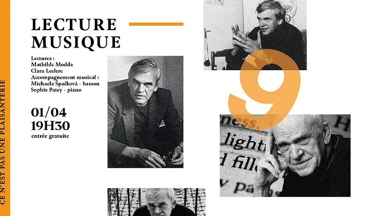 Ce n'est pas une plaisanterie - soirée lecture-musique