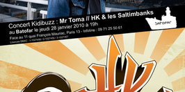 Concert Kidibuzz : HK & les Saltimbanks + Mr Toma