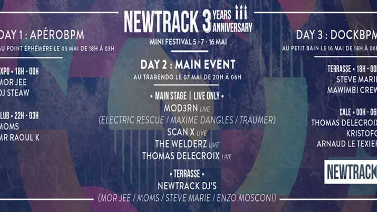NEWTRACK 3 YEARS ANNIVERSARY | DAY 1 APEROBPM