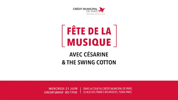 FÊTE DE LA MUSIQUE : Retour à l'ère du Swing !