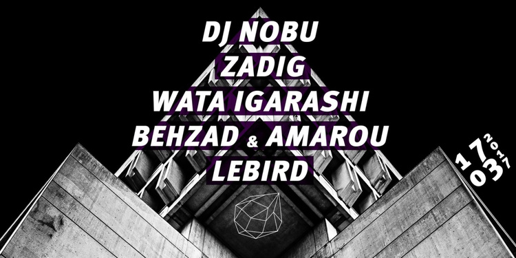 Concrete: Dj Nobu, Zadig, Wata Igarashi, Behzad & Amarou