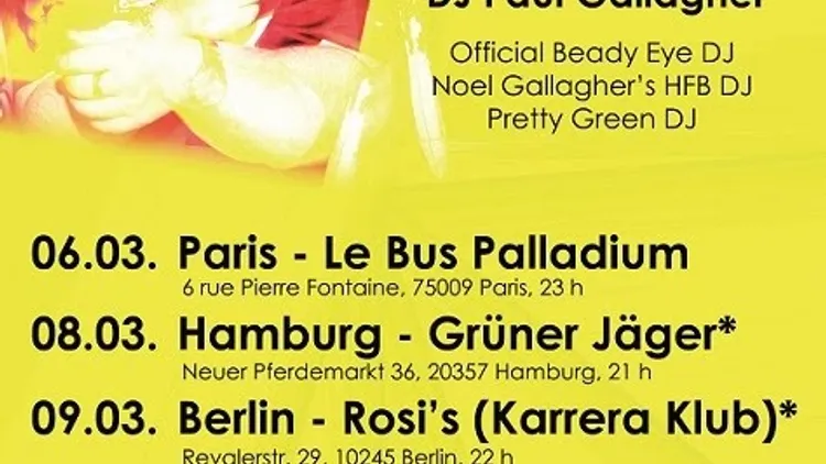 Exclusive Noel Gallagher Aftershow Party