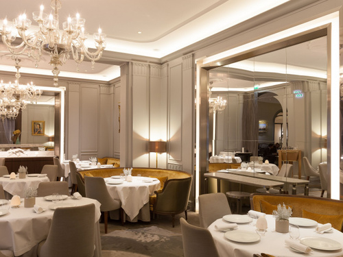 Monsieur Restaurant, hôtel Lancaster, Paris