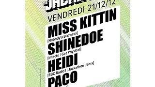 Heidi presents the Jackathon with Miss Kittin, Shinedoe & Hedi