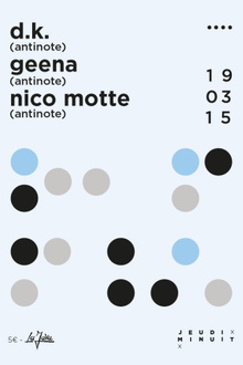 D.K. INVITE GEENA & NICO MOTTE - JEUDI MINUIT