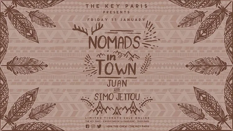 The Key Paris presents : Nomads in town with Juan & Simo Jettou