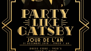 New Year's Eve Party Like Gatsby