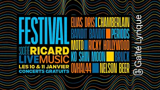 LE FESTIVAL SOCIÉTÉ RICARD LIVE MUSIC À LA GAITÉ LYRIQUE