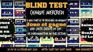 Blind TEST du mercredi