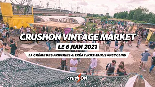 CrushON Vintage Market x Le Point Éphémère