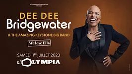 Dee Dee Bridgewater & the Amazing Keystone Big Band à l'Olympia le 1er juillet