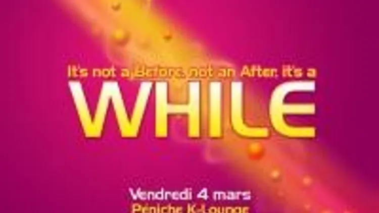 While