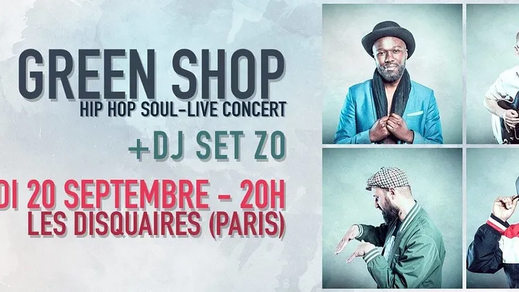 Les Disquaires Hip-Hop feat. Green Shop X Zo