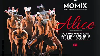 Momix/Alice, aux Folies Bergère du du 24 mars au 10 avril 2022