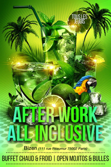 After work Mojitos all inclusive