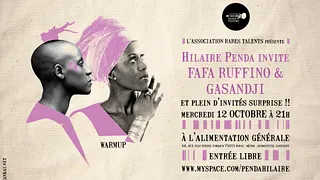 Hilaire Penda's Warmup invite Fafa Ruffino et Gasandji