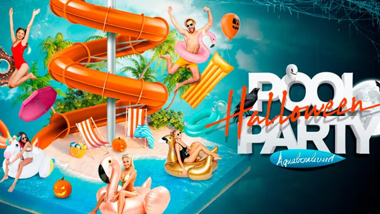 Aquaboulevard Halloween Pool Party