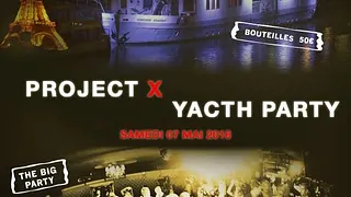 PROJET X BOAT THE BIG PARTY ( 2 SALLES + TERRASSE )