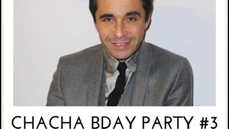 Chacha Birthday Party avec Ariel Wizman et Toni Vegas