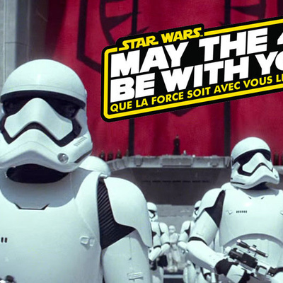 C'est la journée Star Wars : May the 4th be with you !