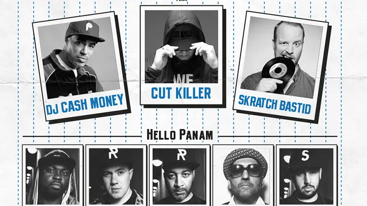 Hello Panam All Star w/ Dj Cash Money, Cut Killer, Skratch Bastid, Hello Panam