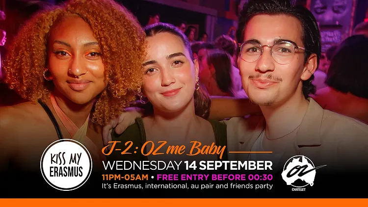KISS MY ERASMUS @ CAFÉ OZ
