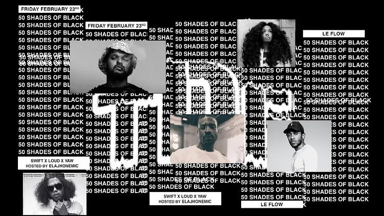 50 Shades of Black Music - Hip hop party