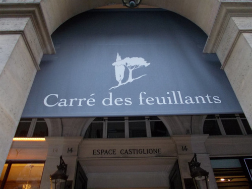 Le Carré des Feuilants Restaurant Paris