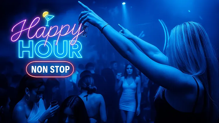 Le jeudi c'est happy hour non stop