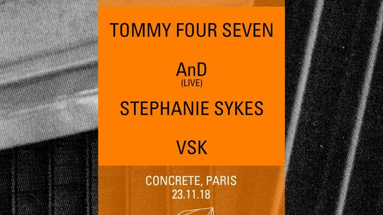 Concrete [47]: Tommy Four Seven, AnD Live, Stephanie Sykes, VSK