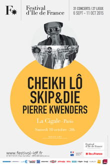 Cheikh lo + Skip&Die en concert