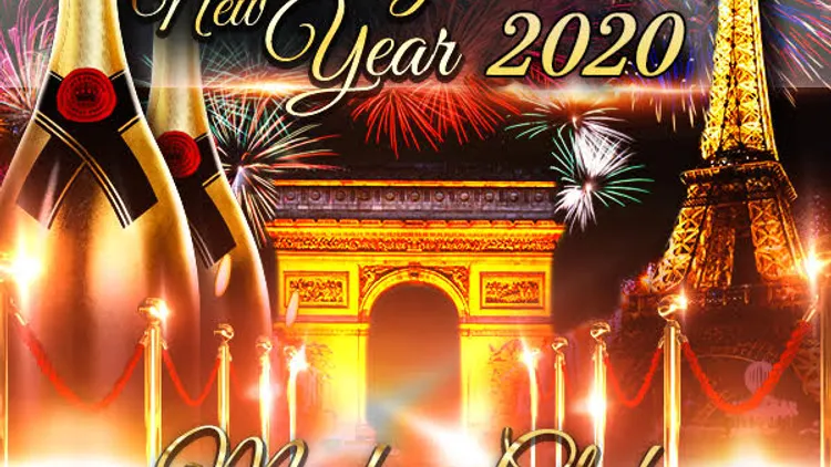 ROYAL NEW YEAR PARTY CHAMPS ELYSEES ( FEU D'ARTIFICE ARC VIP 2020 )