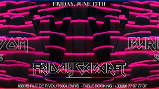 VipRoom Paris X Friday Cabaret "Burlesque"