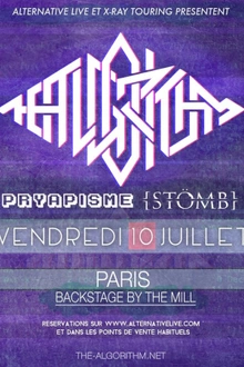 THE ALGORITHM + PRYAPISME + STOMB en concert