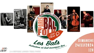  Le gros bal de Paris Bal Folk avec Duo Rivaud-Lacouchie - Le Grand Barouf - Diatocello