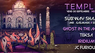 Temple III w/ Subway Shamans [Mr.Gasmask & Epidemie] - Ghost In The Machine - Teksa - Iridium & more